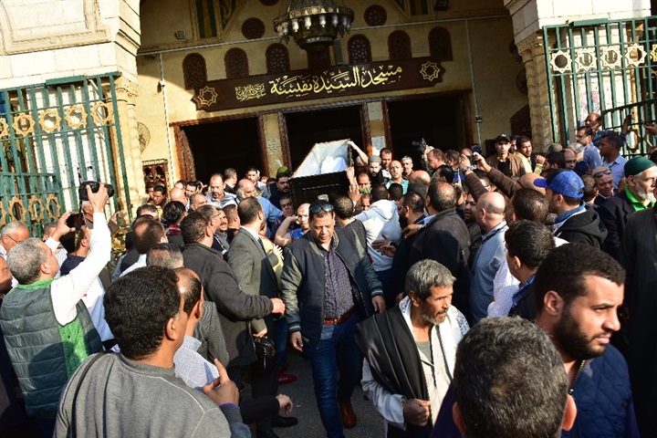 تشييع جثمان شعبان عبد الرحيم ومحمد خيري تشييع جثمان شعبان عبد الرحيم ومحمد خيري