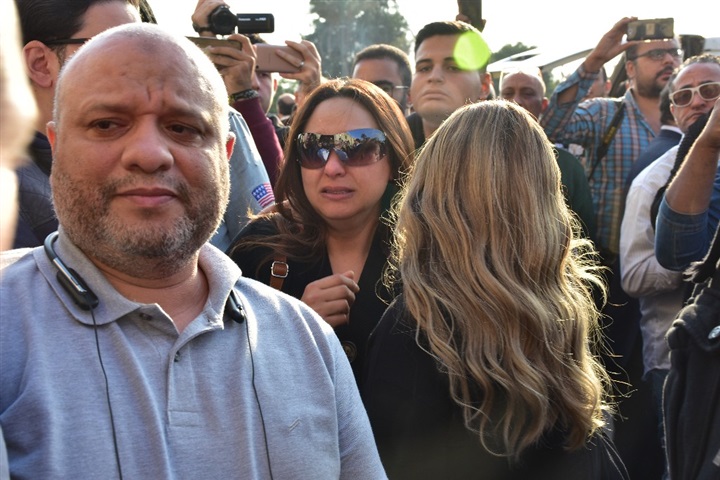 تشييع جثمان شعبان عبد الرحيم ومحمد خيري تشييع جثمان شعبان عبد الرحيم ومحمد خيري