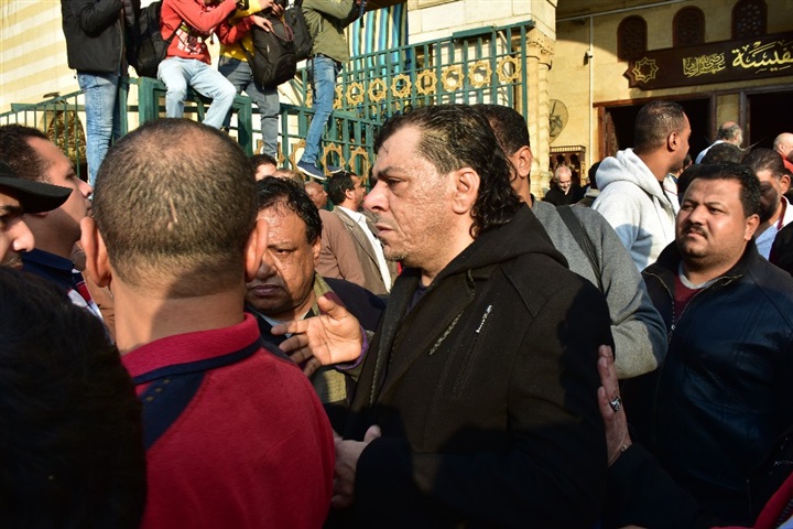 تشييع جثمان شعبان عبد الرحيم ومحمد خيري تشييع جثمان شعبان عبد الرحيم ومحمد خيري