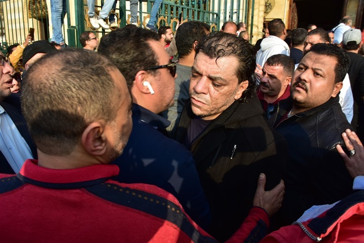تشييع جثمان شعبان عبد الرحيم ومحمد خيري تشييع جثمان شعبان عبد الرحيم ومحمد خيري