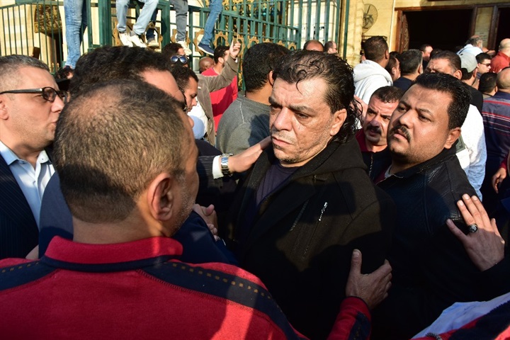 تشييع جثمان شعبان عبد الرحيم ومحمد خيري تشييع جثمان شعبان عبد الرحيم ومحمد خيري