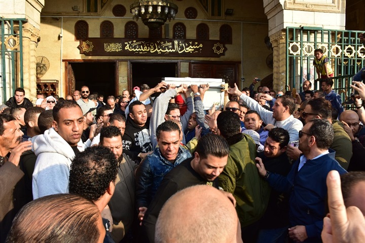 تشييع جثمان شعبان عبد الرحيم ومحمد خيري تشييع جثمان شعبان عبد الرحيم ومحمد خيري