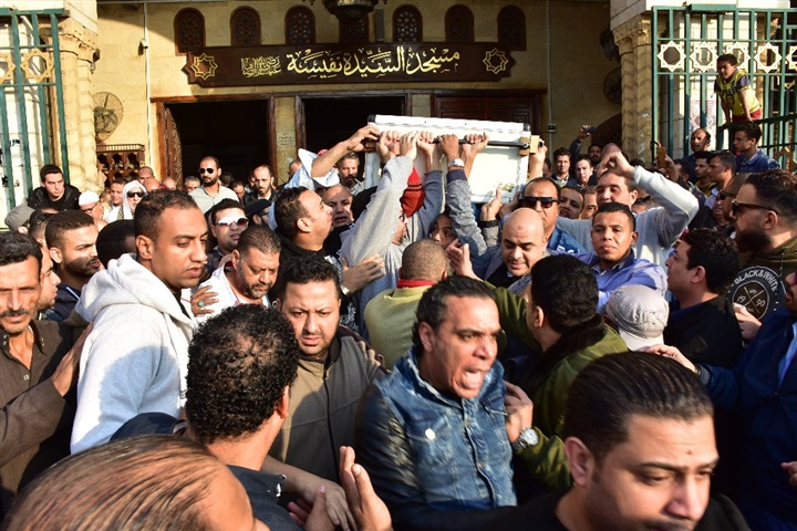 تشييع جثمان شعبان عبد الرحيم ومحمد خيري تشييع جثمان شعبان عبد الرحيم ومحمد خيري