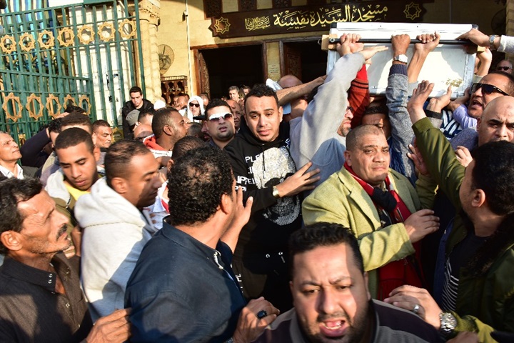 تشييع جثمان شعبان عبد الرحيم ومحمد خيري تشييع جثمان شعبان عبد الرحيم ومحمد خيري