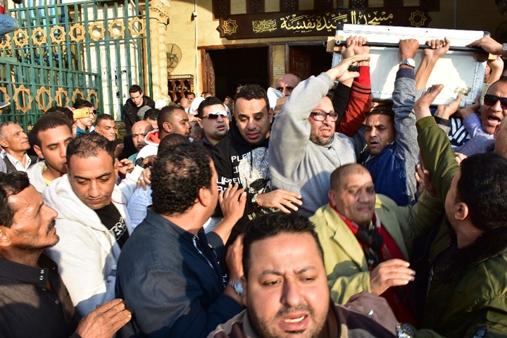 تشييع جثمان شعبان عبد الرحيم ومحمد خيري تشييع جثمان شعبان عبد الرحيم ومحمد خيري