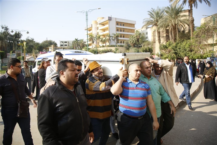 تشييع جثمان شعبان عبد الرحيم ومحمد خيري تشييع جثمان شعبان عبد الرحيم ومحمد خيري