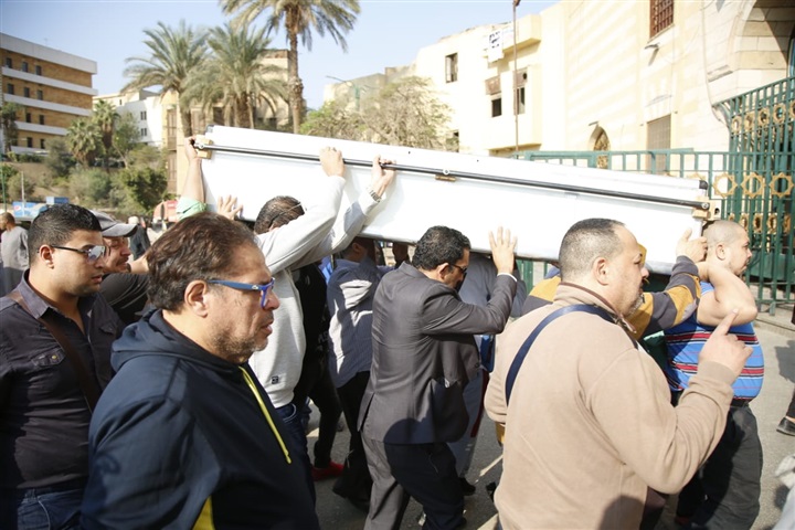 تشييع جثمان شعبان عبد الرحيم ومحمد خيري تشييع جثمان شعبان عبد الرحيم ومحمد خيري