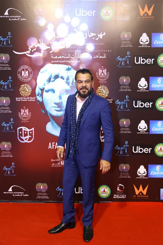 بالصور.. توافد النجوم على ختام الإسكندرية المسرحي العربي