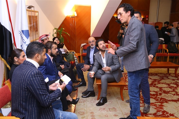 بالصور.. توافد النجوم على ختام الإسكندرية المسرحي العربي