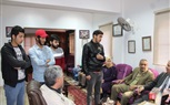 بالصور.. وكيل تعليم كفر الشيخ توجه بحل مشكلات طلاب أردنيين