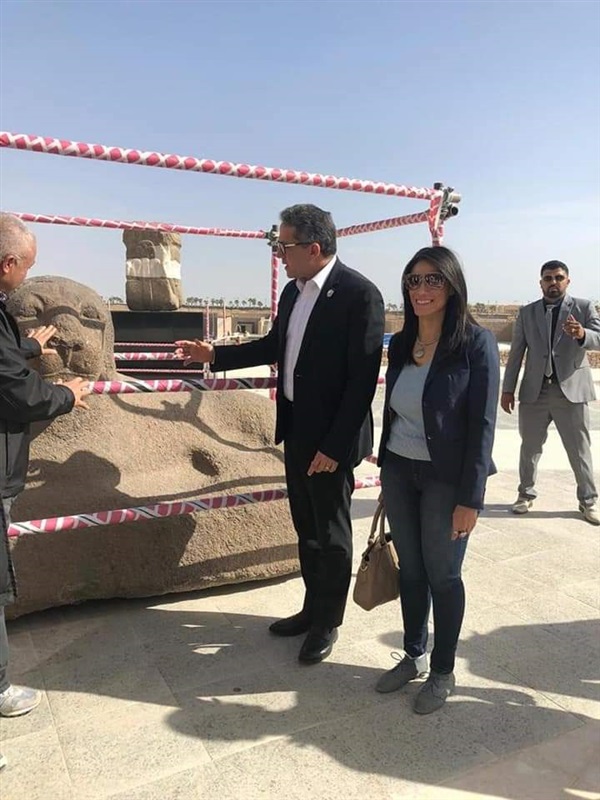 وزير الآثار يتفقد متحف شرم الشيخ