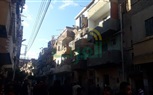  إخلاء عقار من السكان بكفر الشيخ بعد سقوط شرفة الطابق الثالث