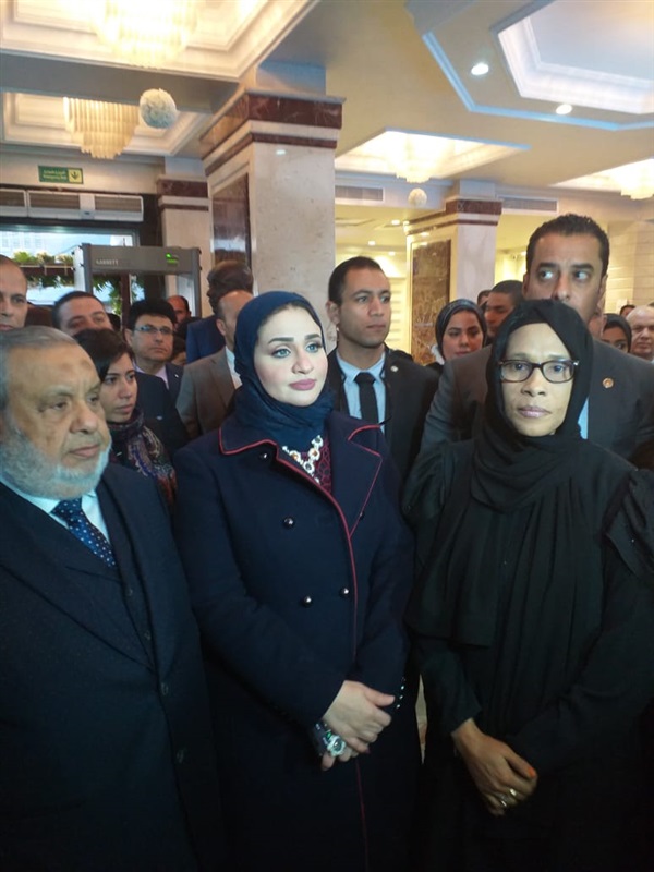 السيدة الأولى لدولة جامبيا تفتتح مستشفى دار القمة بطنطا