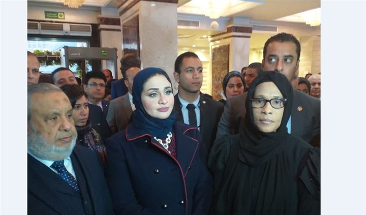السيدة الأولى لدولة جامبيا تفتتح مستشفى دار القمة بطنطا