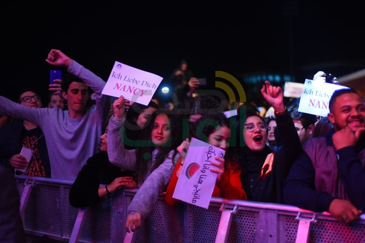 بالصور .. نانسي عجرم والعسيلي يتألقان في حفل الجامعه الالمانيه بحضور الالاف من الجمهور بالصور .. نانسي عجرم والعسيلي يتألقان في حفل الجامعه الالمانيه بحضور الالاف من الجمهور