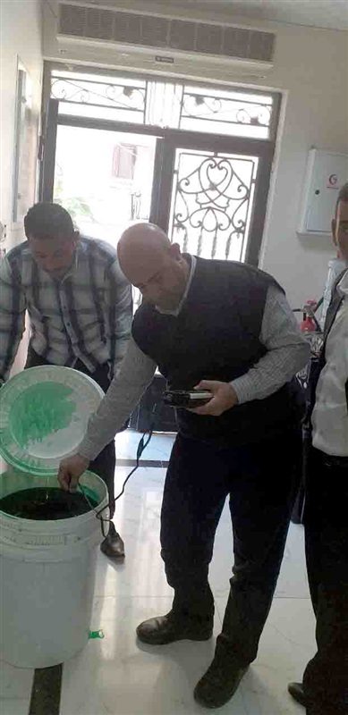 بالصور.. مياه سوهاج تدشن تجربة لإنتاج الصابون السائل والمنظفات 
