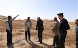 محافظ الوادى الجديد يتفقد مفيض توشكي جنوب مركز باريس 