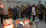 رئيس جامعة الزقازيق يشيد بالأعمال الفنية لطالبات كلية التربية للطفولة المبكرة 