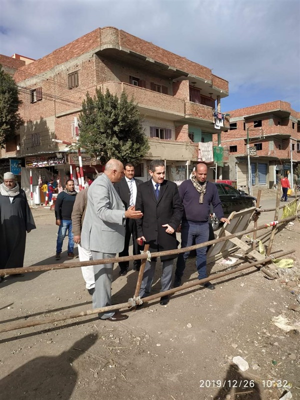 محافظ الغربية في جولة ميدانية مفاجئة على مركزى زفتى والسنطة لمتابعة المشروعات الجارية وأعمال تأمين الكنائس