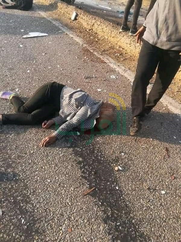 بالصور.. ارتفاع عدد ضحايا حادث طريق بورسعيد لــ22 قتيلا جميعهم عمال