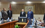 محافظ مطروح خلال حضوره الاول لمجلس جامعة مطروح