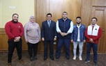 وزير الرياضة يستقبل لاعبي المنتخب الوطني لرفع الأثقال