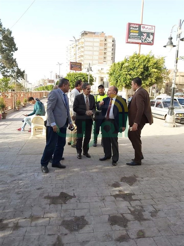 محافظ الغربية في جولة مفاجئة على مركز ومدينة كفر الزيات