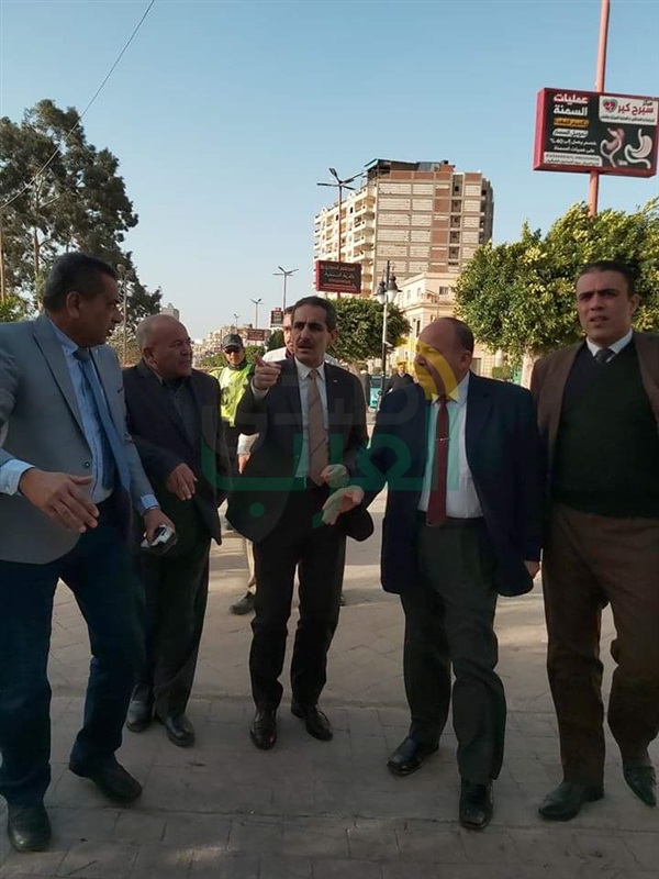 محافظ الغربية في جولة مفاجئة على مركز ومدينة كفر الزيات