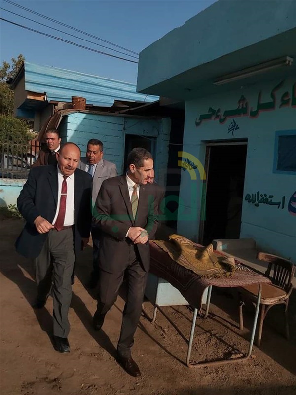 محافظ الغربية في جولة مفاجئة على مركز ومدينة كفر الزيات