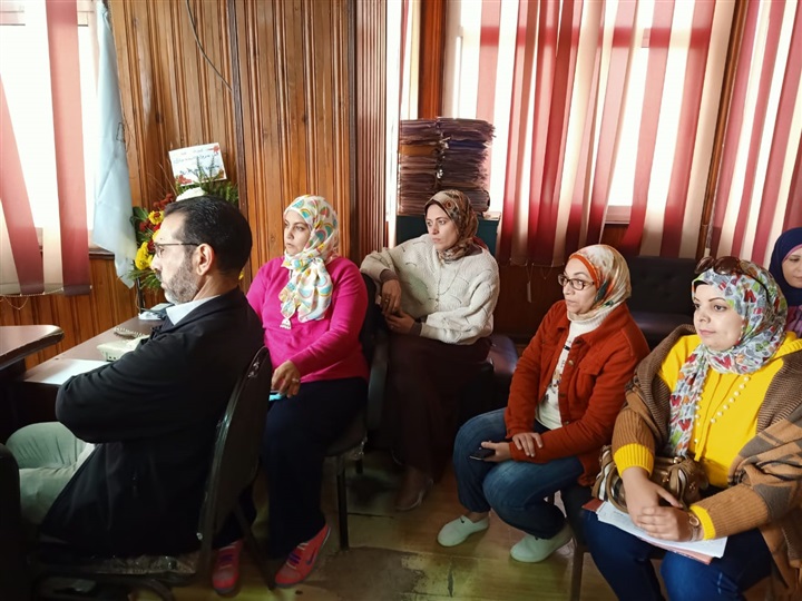 بالصور.. 13 تكليف من وكيل "صحة كفر الشيخ" الجديدة في أول اجتماع بمديري الإدارات