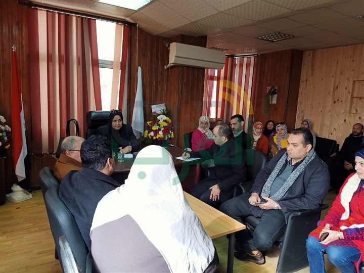 بالصور.. 13 تكليف من وكيل "صحة كفر الشيخ" الجديدة في أول اجتماع بمديري الإدارات