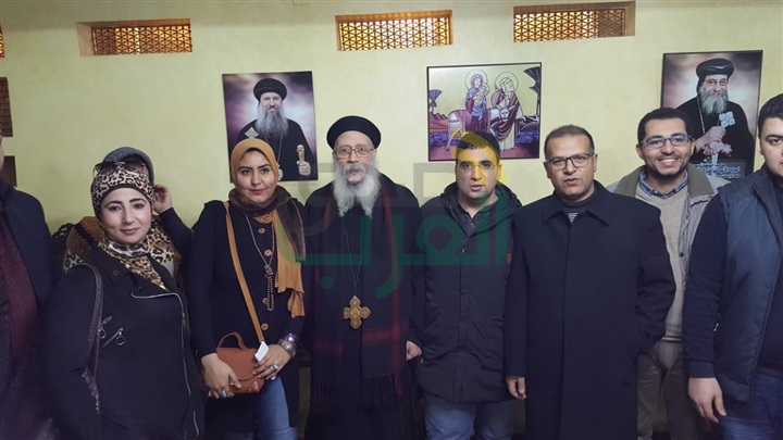بالصور.. "مستقبل وطن" بكفر الشيخ يشارك الأخوة الأقباط احتفالات عيد الميلاد المجيد