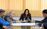  محافظ دمياط تناقش مشكلة الصرف الصحي بقرية شط جريبة