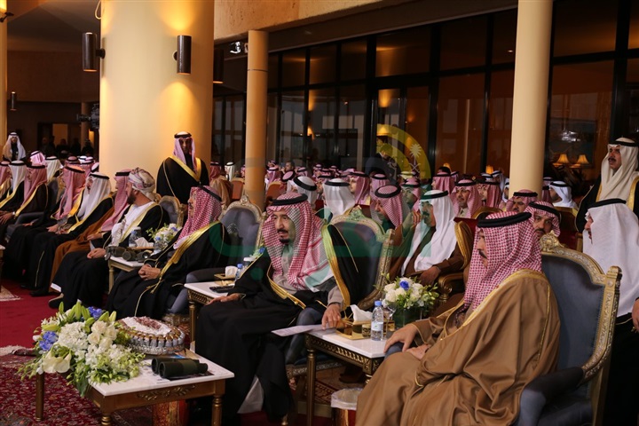 خادم الحرمين يفتتح مهرجان «الجنادرية 31» بحضور أمير الكويت وملك البحرين خادم الحرمين يفتتح مهرجان «الجنادرية 31» بحضور أمير الكويت وملك البحرين