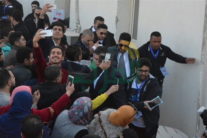 بالصور.. تكريم حماقى فى المنيا بالصور.. تكريم حماقى فى المنيا