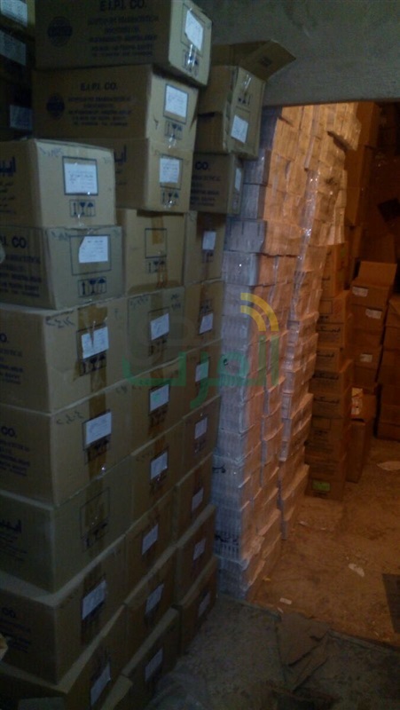 ضبط مخزن بمدينة نصر به أدوية مهربة تقدر بـ32 مليون جنيه