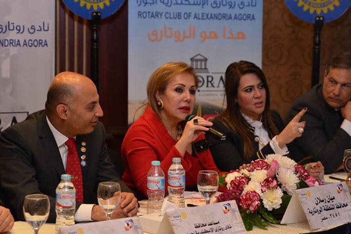 بروتوكول تعاون بين نادى روتارى اجورا وكلية طب الأسنان بالإسكندرية