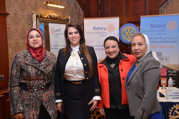 بروتوكول تعاون بين نادى روتارى اجورا وكلية طب الأسنان بالإسكندرية