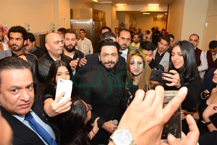 بالصور .. تامر حسني ويسرا يشعلون حفل عطلة نصف العام بالصور .. تامر حسني ويسرا يشعلون حفل عطلة نصف العام