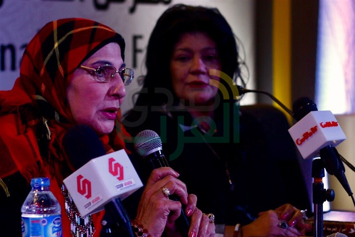 بالصور..  ندوة لأخت سعاد حسني تحكى عن أسرار مقتلها