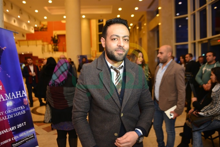 بالصور.. ‎تألق كارول سماحه على مسرح جامعة مصر  