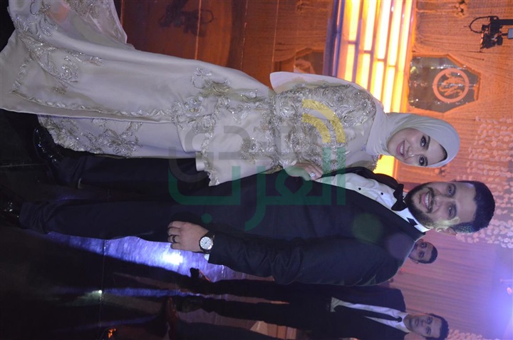 بالصور.. حماقى وبوسى فى زفاف محمد ونورهان بالصور.. حماقى وبوسى فى زفاف محمد ونورهان