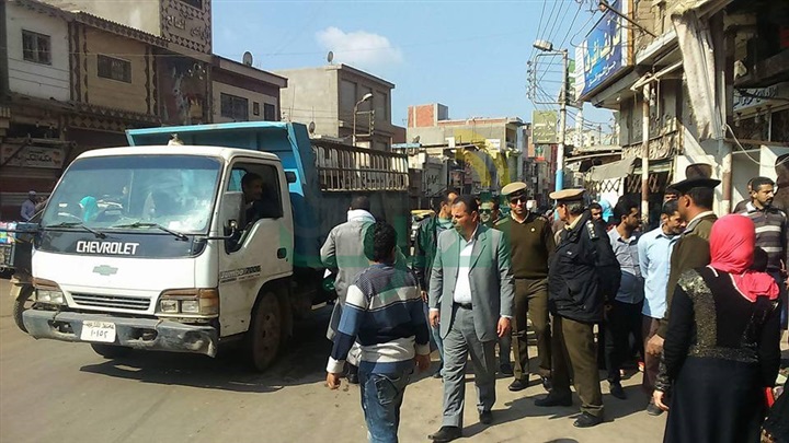 بالصور.. استمرار حملات إزالة التعديات والإشغالات بالشرقية