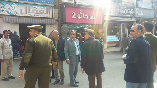 بالصور.. استمرار حملات إزالة التعديات والإشغالات بالشرقية