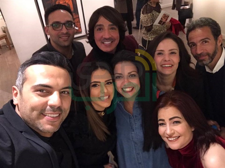 بالصور.. نجوم الفن فى افتتاح معرض الفنان أحمد فريد بالصور.. نجوم الفن فى افتتاح معرض الفنان أحمد فريد