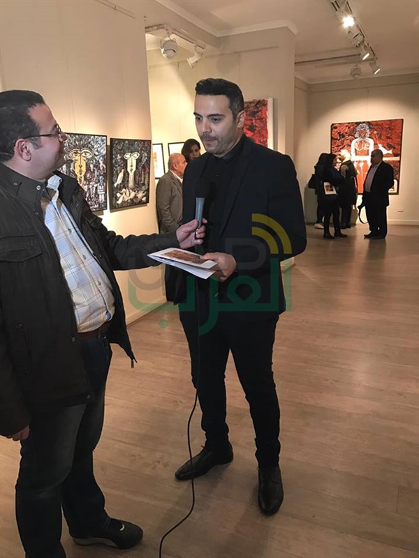 بالصور.. نجوم الفن فى افتتاح معرض الفنان أحمد فريد بالصور.. نجوم الفن فى افتتاح معرض الفنان أحمد فريد