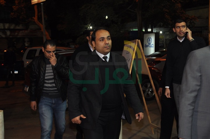 بالصور..  عزاء والد المطرب محمود العسيلى 