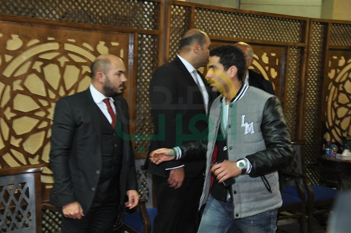 بالصور..  عزاء والد المطرب محمود العسيلى 