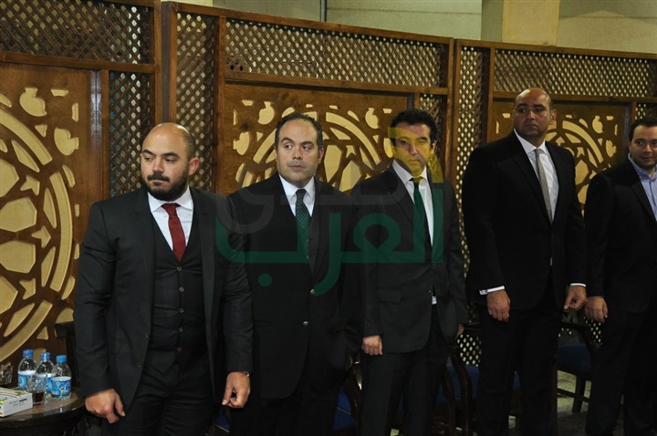 بالصور..  عزاء والد المطرب محمود العسيلى 