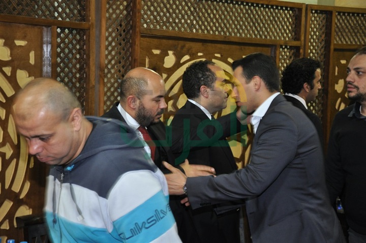 بالصور..  عزاء والد المطرب محمود العسيلى 